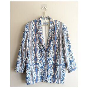 Vintage Floral southwestern blazer